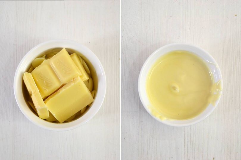 2 sciogliere cioccolato