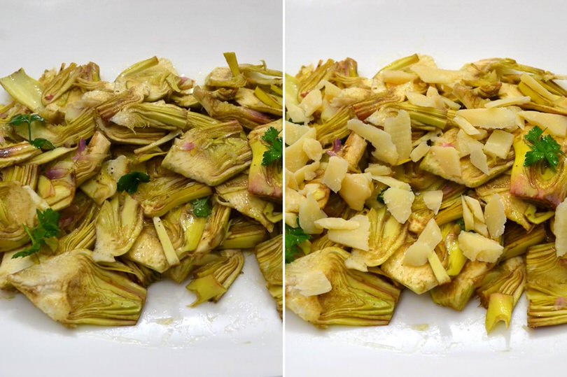 5 aggiungere scaglie