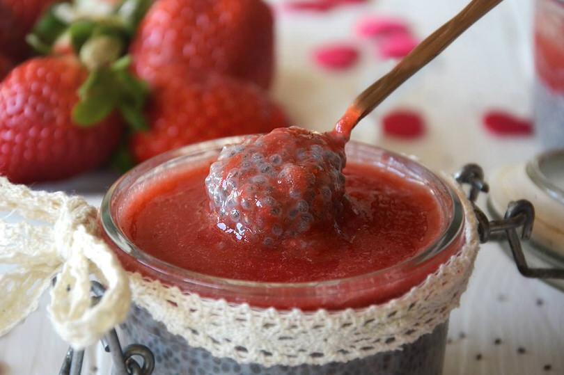 budino con semi di chia