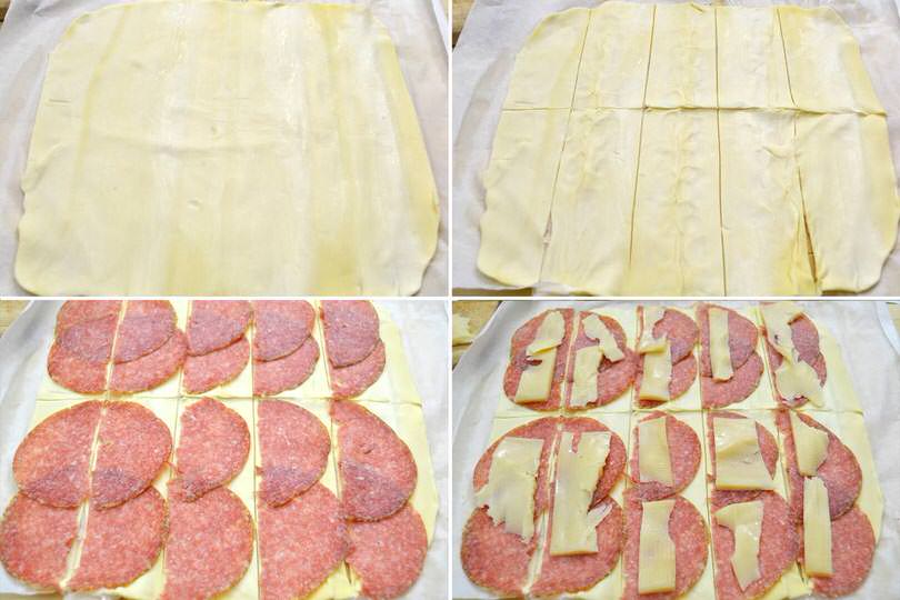 1 farcire pasta sfoglia