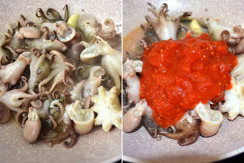 2 aggiungere pomodoro