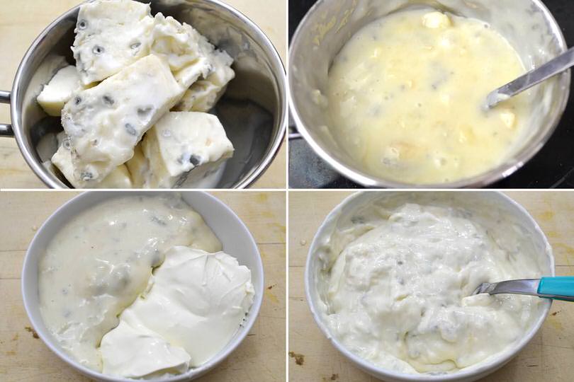 2 crema al gorgonzola