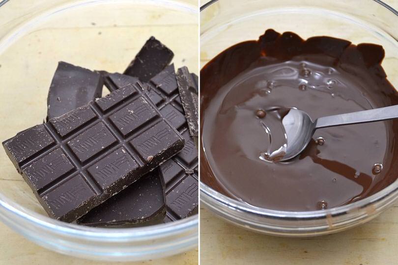 2 sciogliere cioccolato
