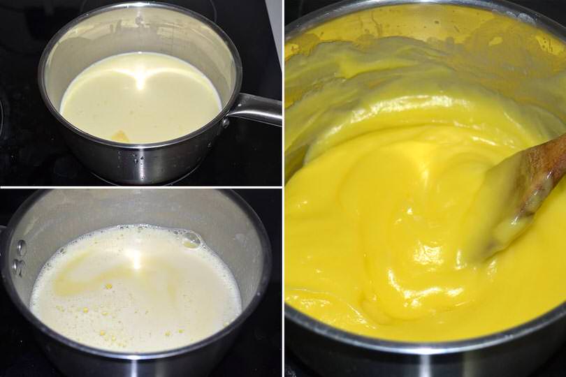3 cuocere crema