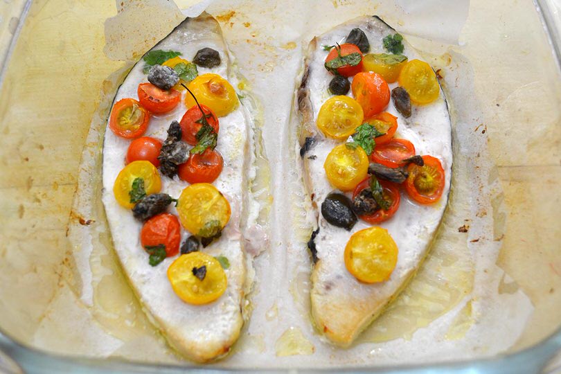 » Pesce spada al forno - Ricetta Pesce spada al forno di Misya