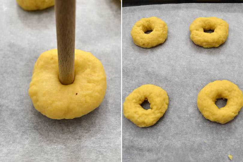 3 formare ciambelline