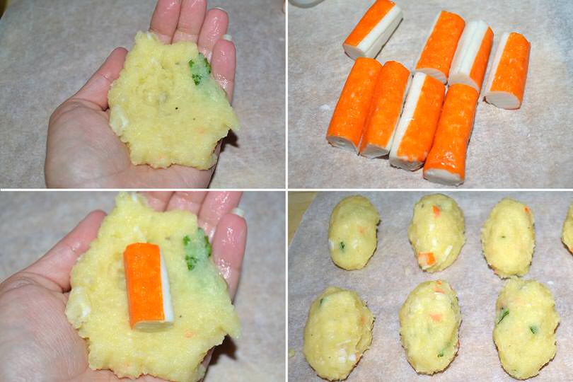 3 formare crocchette