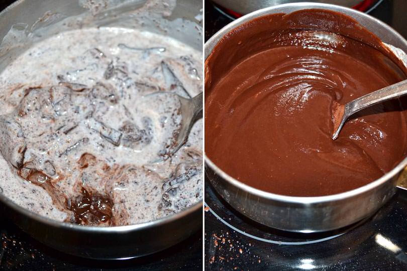 3 sciogliere cioccolato