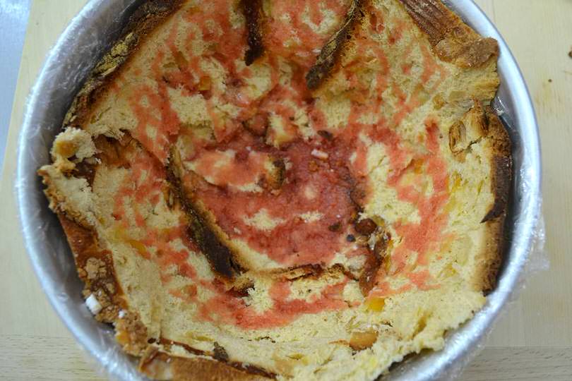 4 bagnare con succo fragole