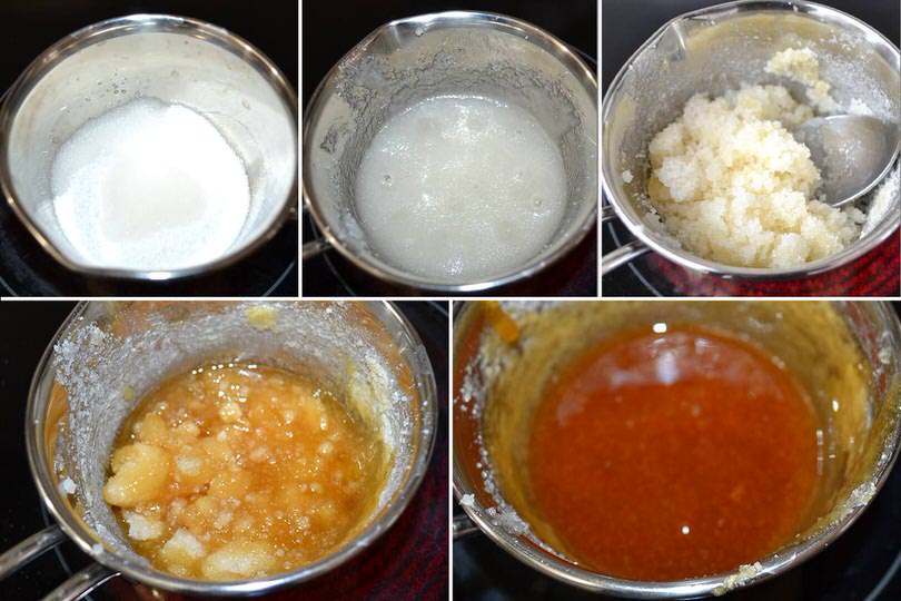 4 preparare caramello