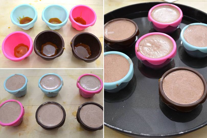 5 versare negli stampini