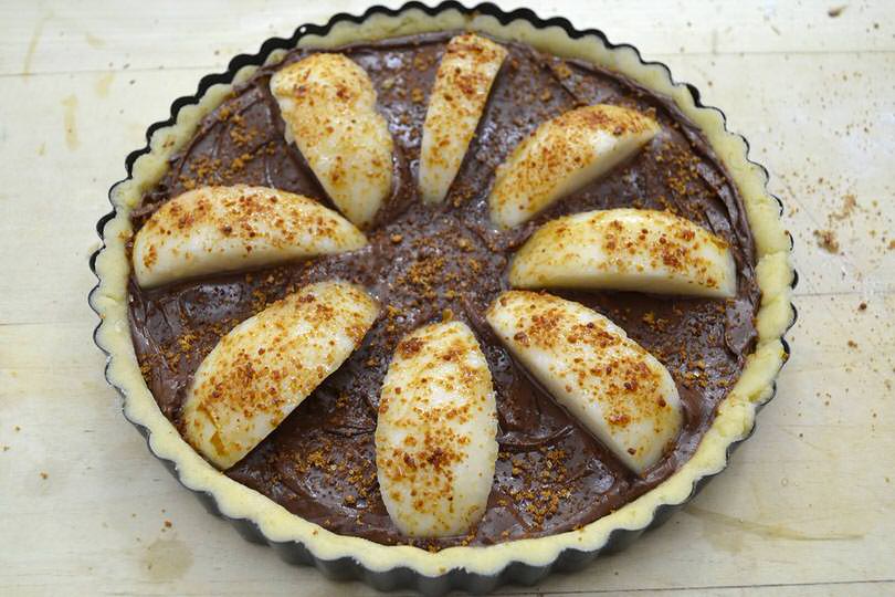 » Crostata pere e cioccolato - Ricetta Crostata pere e ...