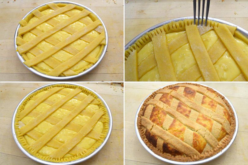 8 infornare pastiera