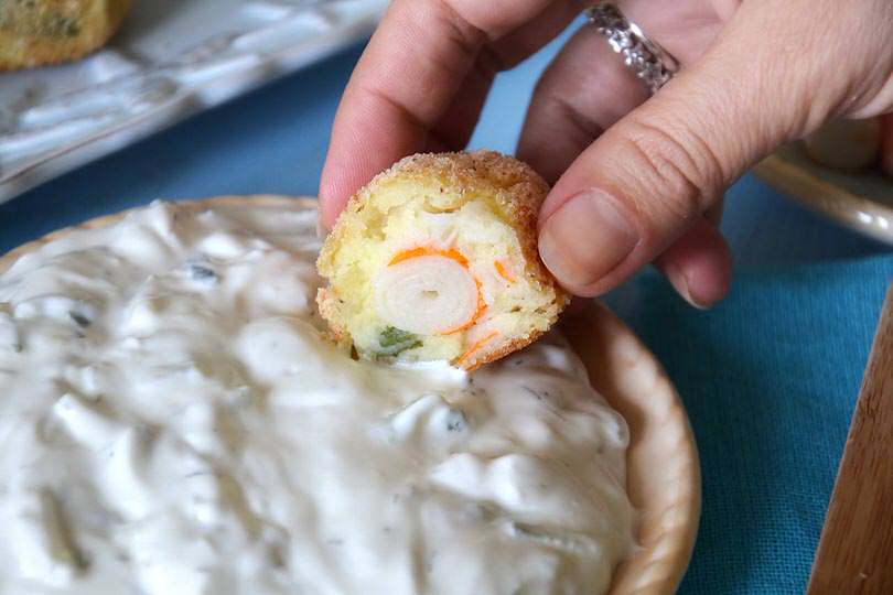 Crocchette patate e surimi