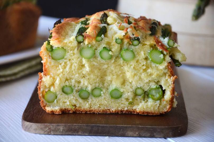 plumcake agli asparagi