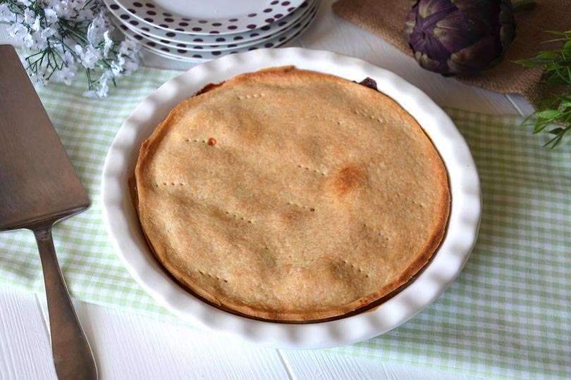 torta-pasqualina ai carciofi