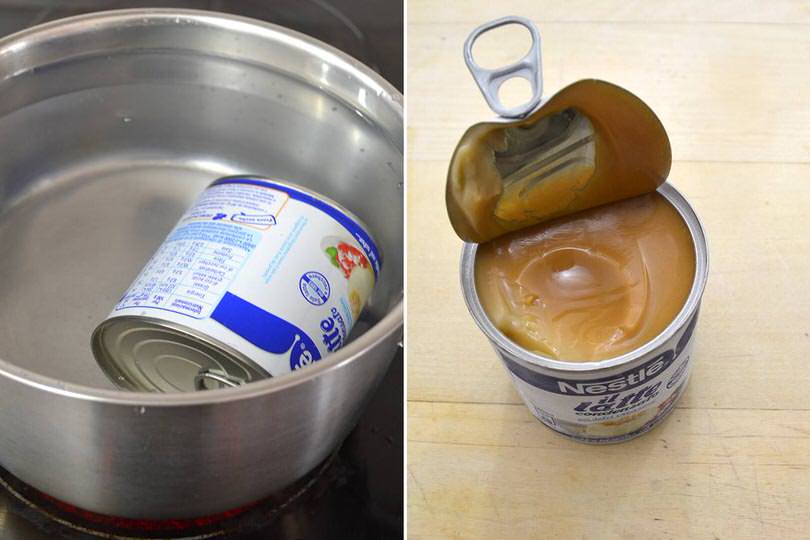 1 bollire latte condensato