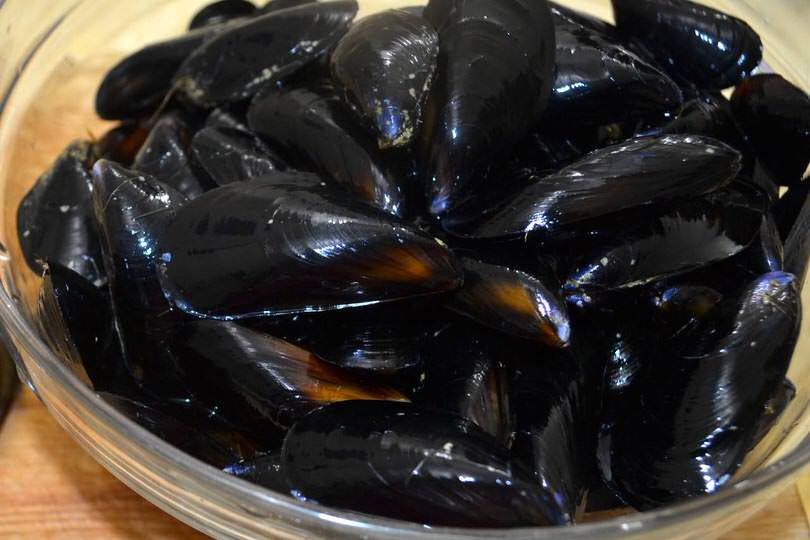 1 cozze pulite