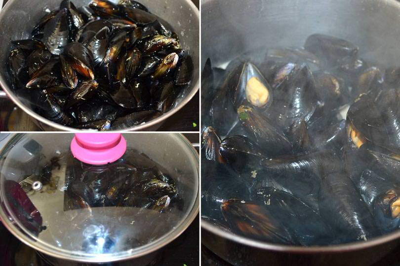 4 cuocere cozze