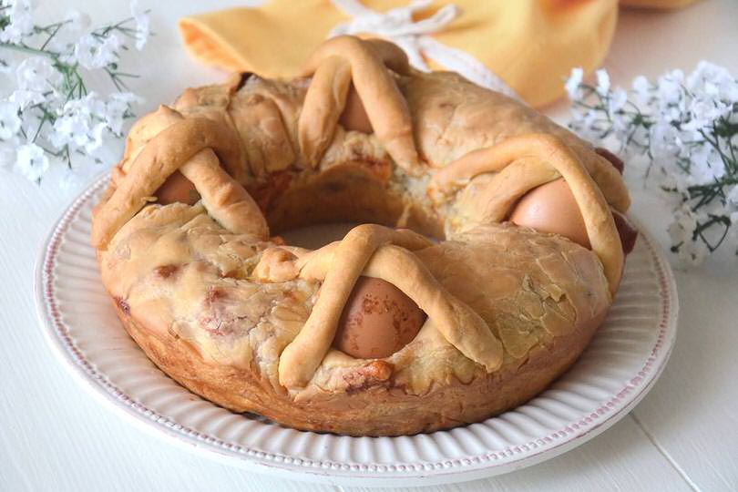 Tronchetto Di Natale Kikakitchen.Casatiello Napoletano La Ricetta Del Tipico Casatiello Di Pasqua