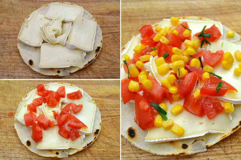 1 farcire con pomodoro e formaggio