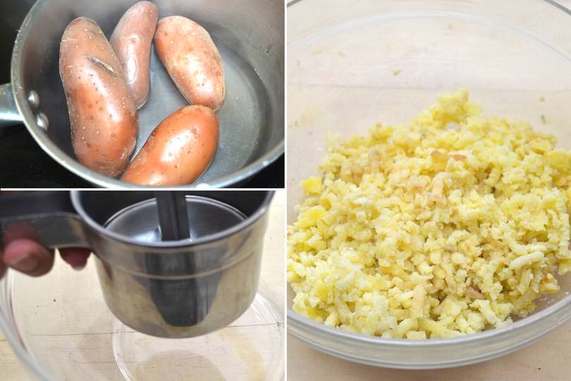 1 schiacciare patate