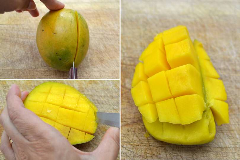 4 tagliare mango