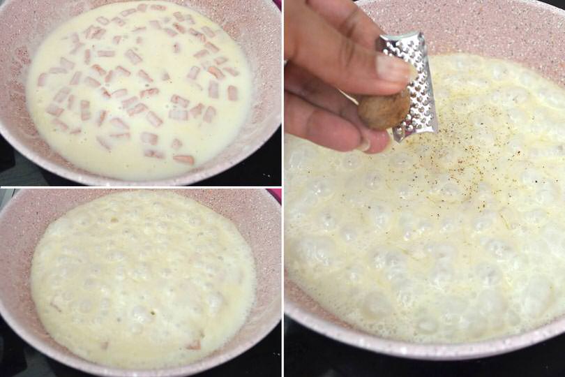 2 aggiungere noce moscata