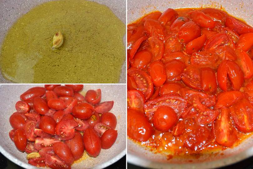 2 cuocere pomodorini