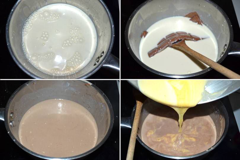 5 sciogliere cioccolato