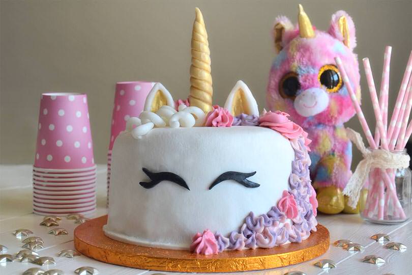 Unicorn cake.