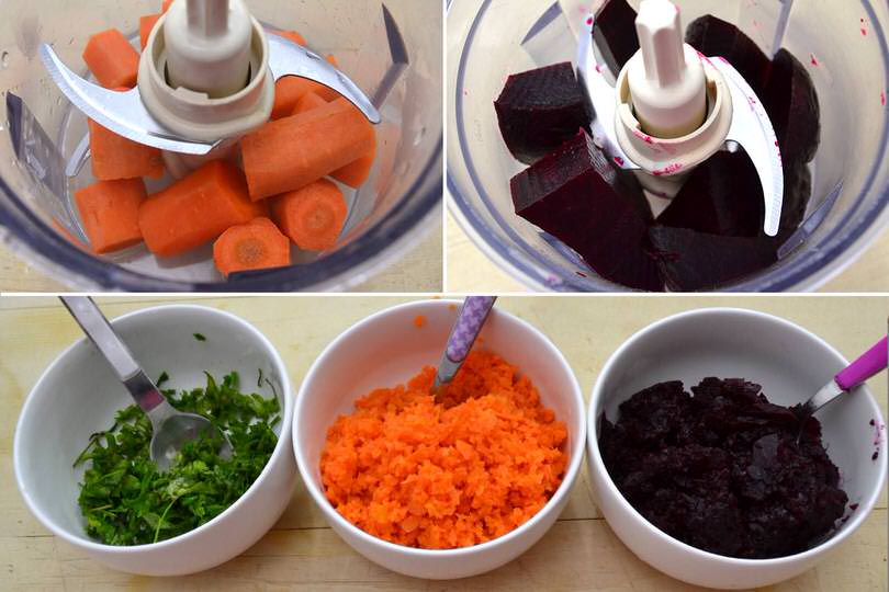 tritare carote e barbabietole