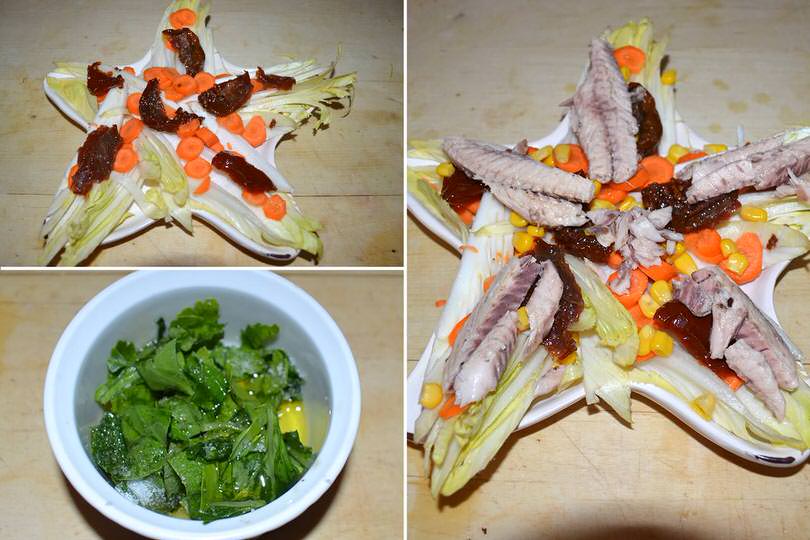 2 aggiungere pomodorini secchi