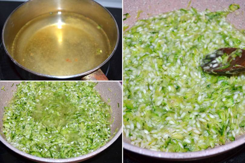 2 cuocere risotto