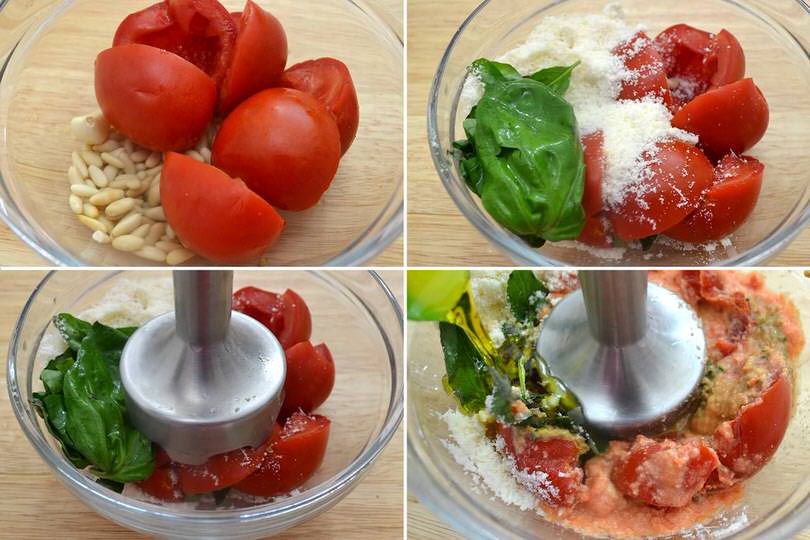 » Pesto alla siciliana - Ricetta Pesto alla siciliana di Misya