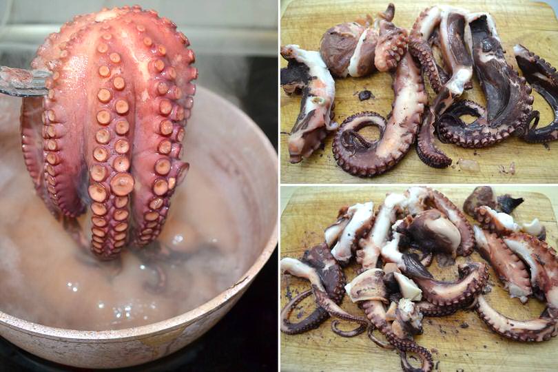 Carpaccio di polpo Ricetta di Misya