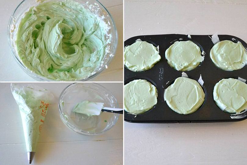 4 crema negli stampini