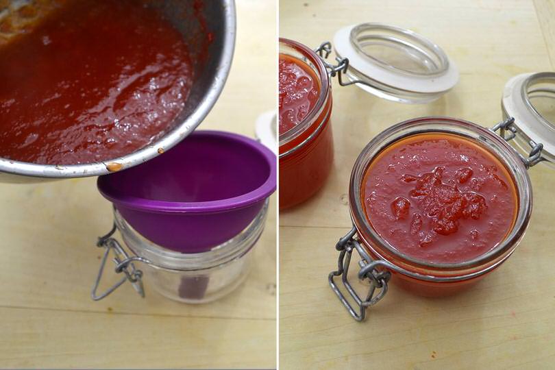 4 versare nei vasetti