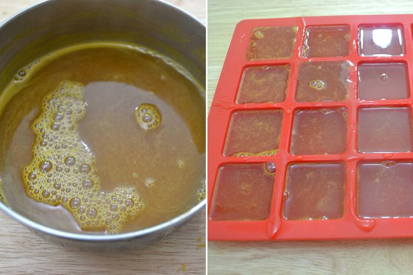 3 versare nello stampo