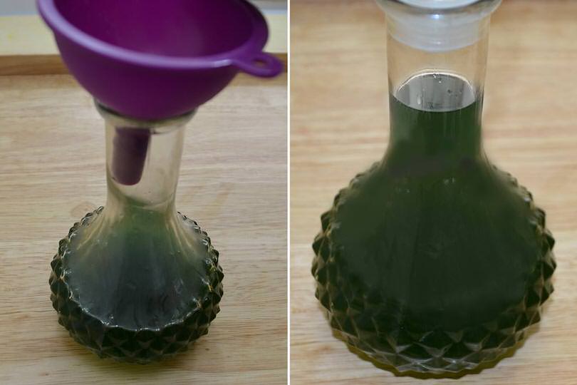 4 riempire bottiglia