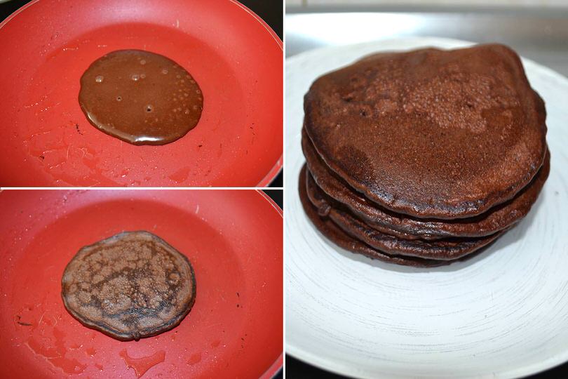 2 cuocere pancakes