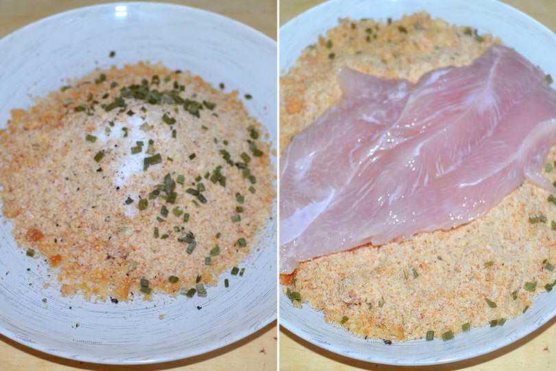 » Cotolette al forno - Ricetta Cotolette al forno di Misya