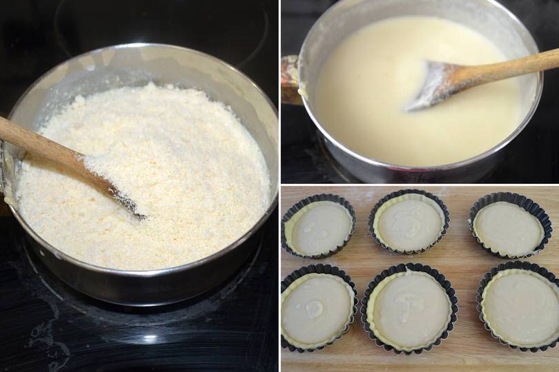 3 farcire tartellette