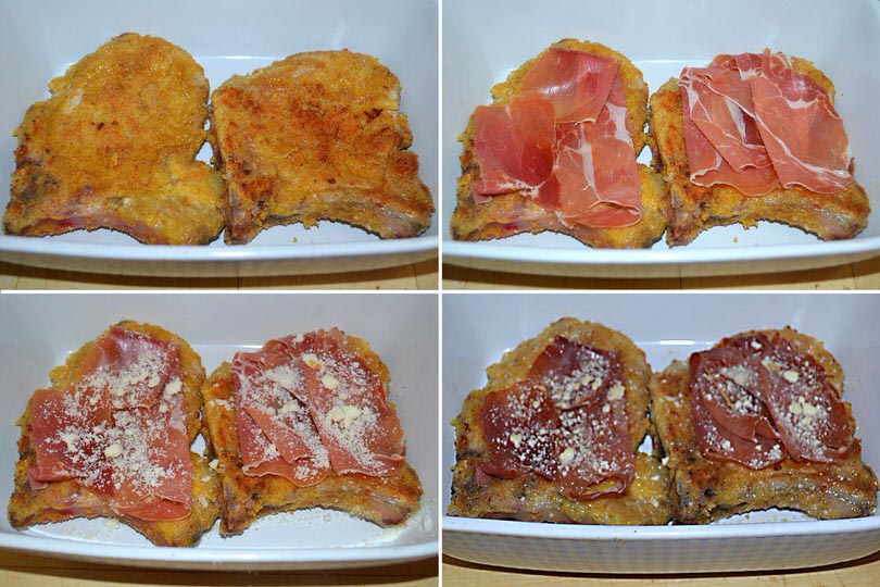 4 infornare costolette