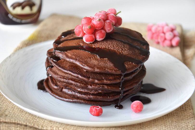 Pancake al cioccolato - Ricetta di Misya