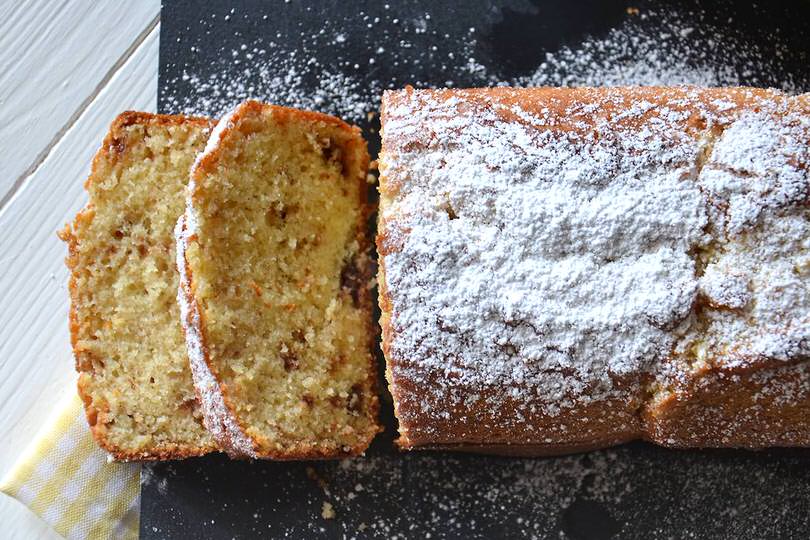 Plum cake al gocce cioccolato