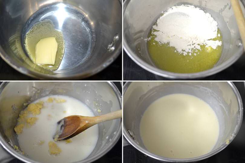 1 burro farina latte