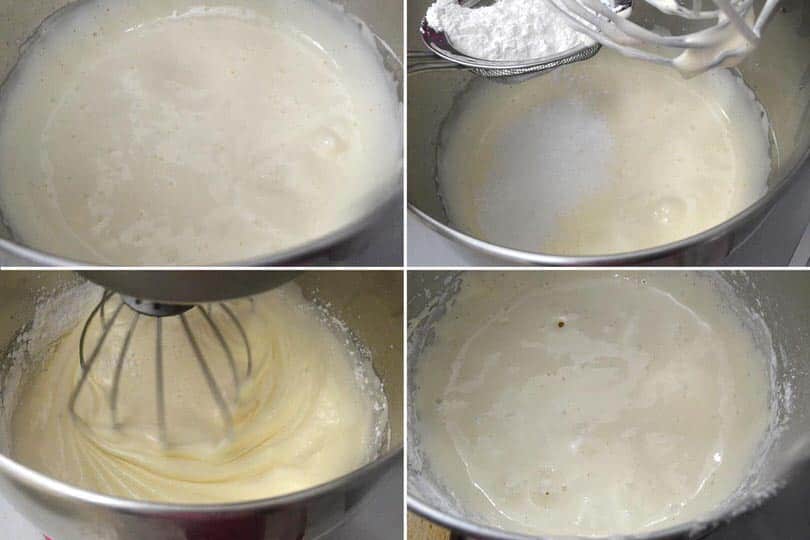 2 aggiungere farina di riso