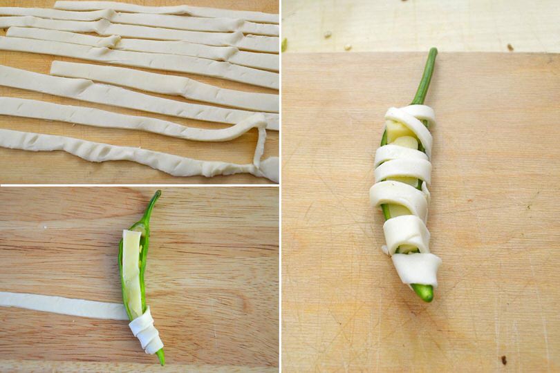 3 avvolgere nella sfoglia