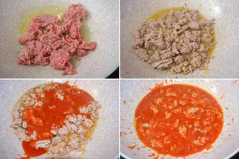 3 carne macinata e pomodoro